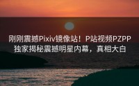 刚刚震撼Pixiv镜像站！P站视频PZPP独家揭秘震撼明星内幕，真相大白